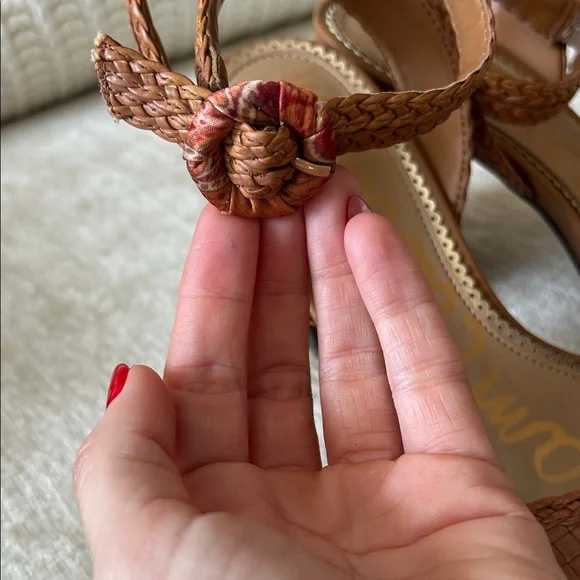 Sam Edelman Tan Braided Heels - Picture 4 of 7